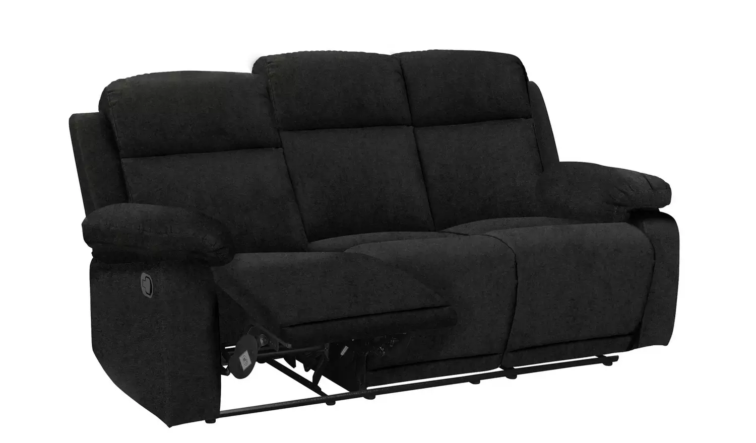 Argos Home Bradley Fabric 3 Seater Recliner Sofa - Grey