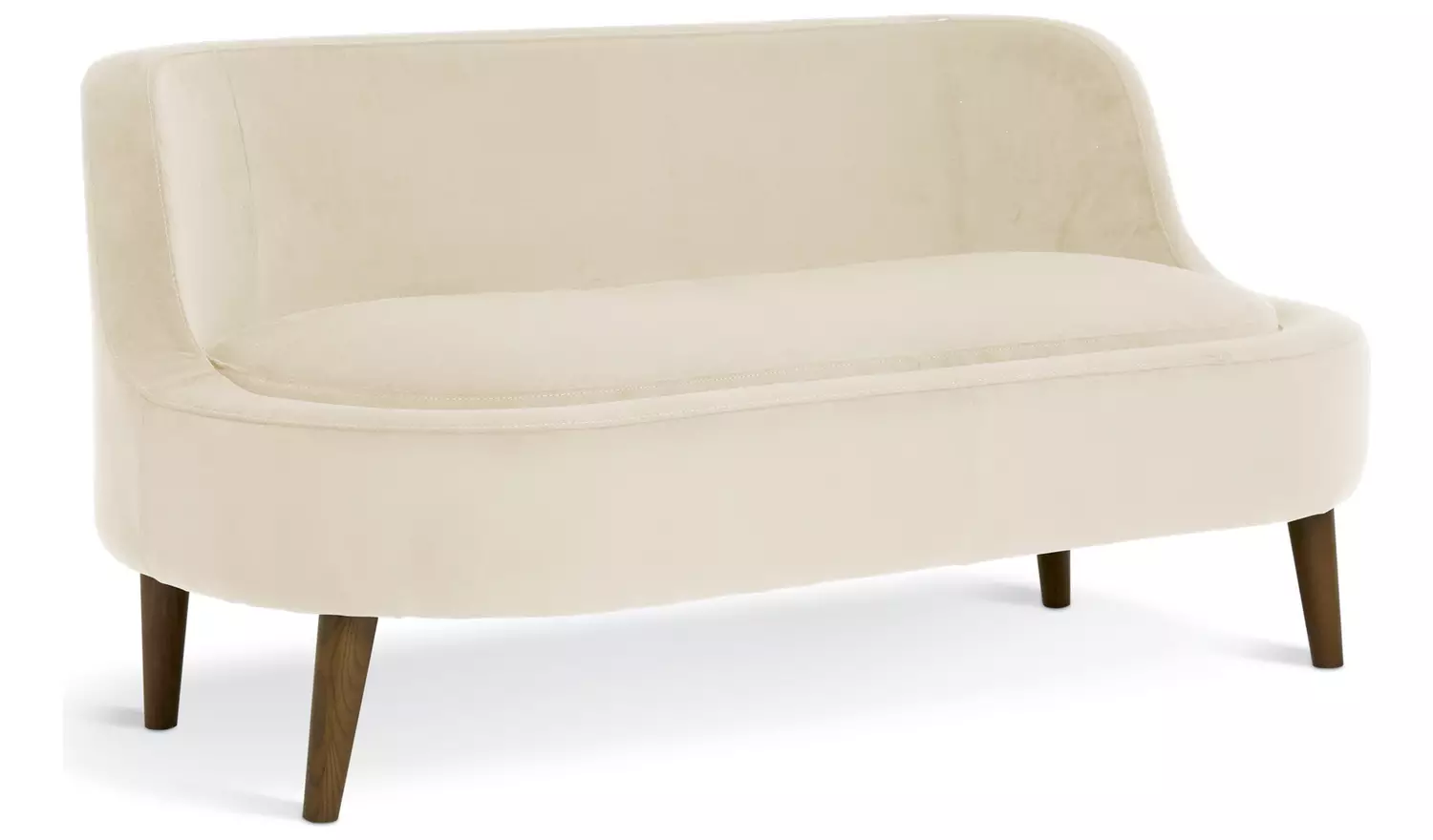 Habitat Beckett Fabric 2 Seater Sofa - Natural