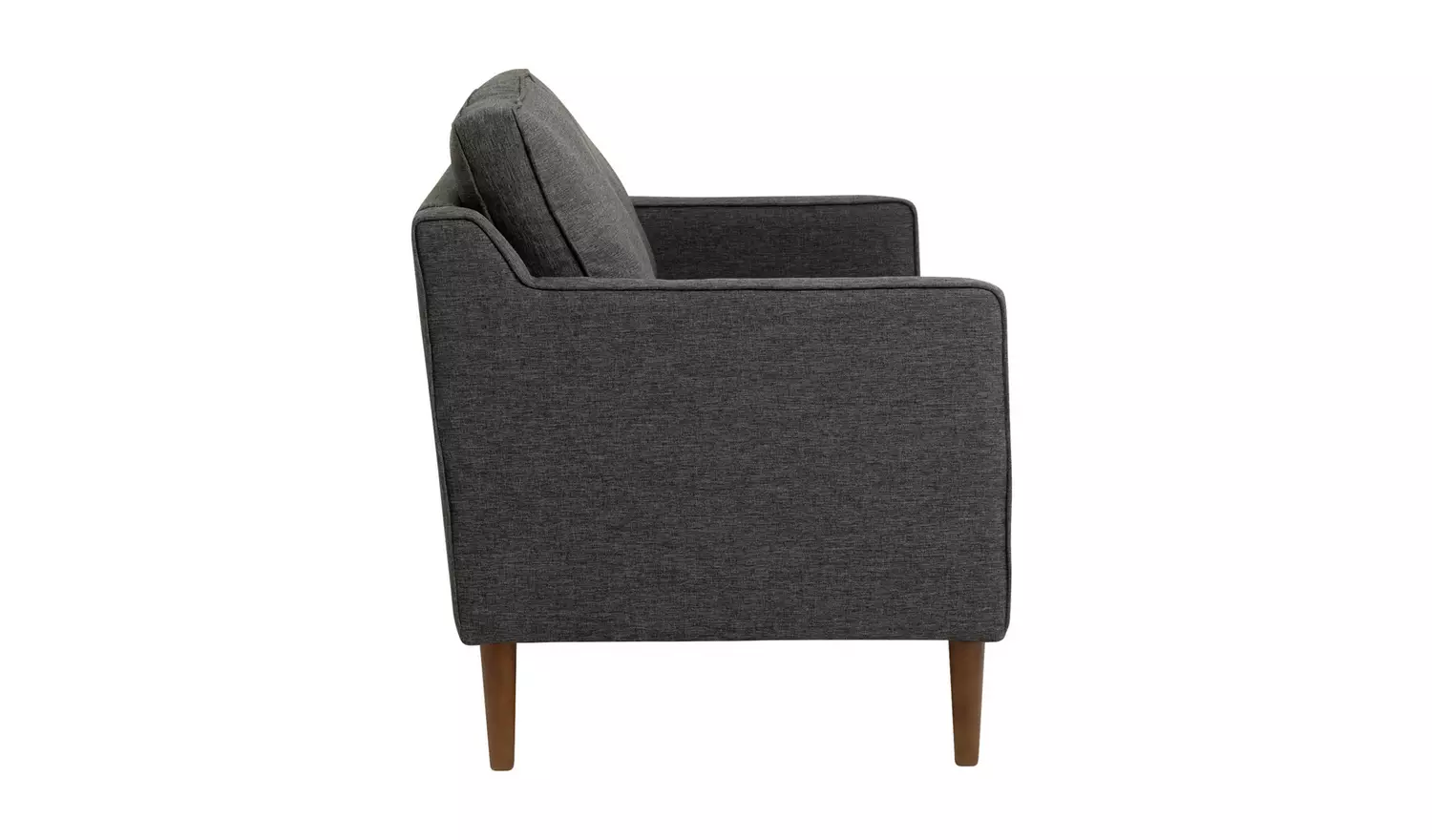 Argos Home Knox Fabric 2 Seater Sofa - Charcoal