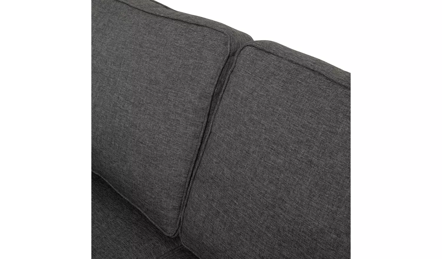Argos Home Knox Fabric 2 Seater Sofa - Charcoal