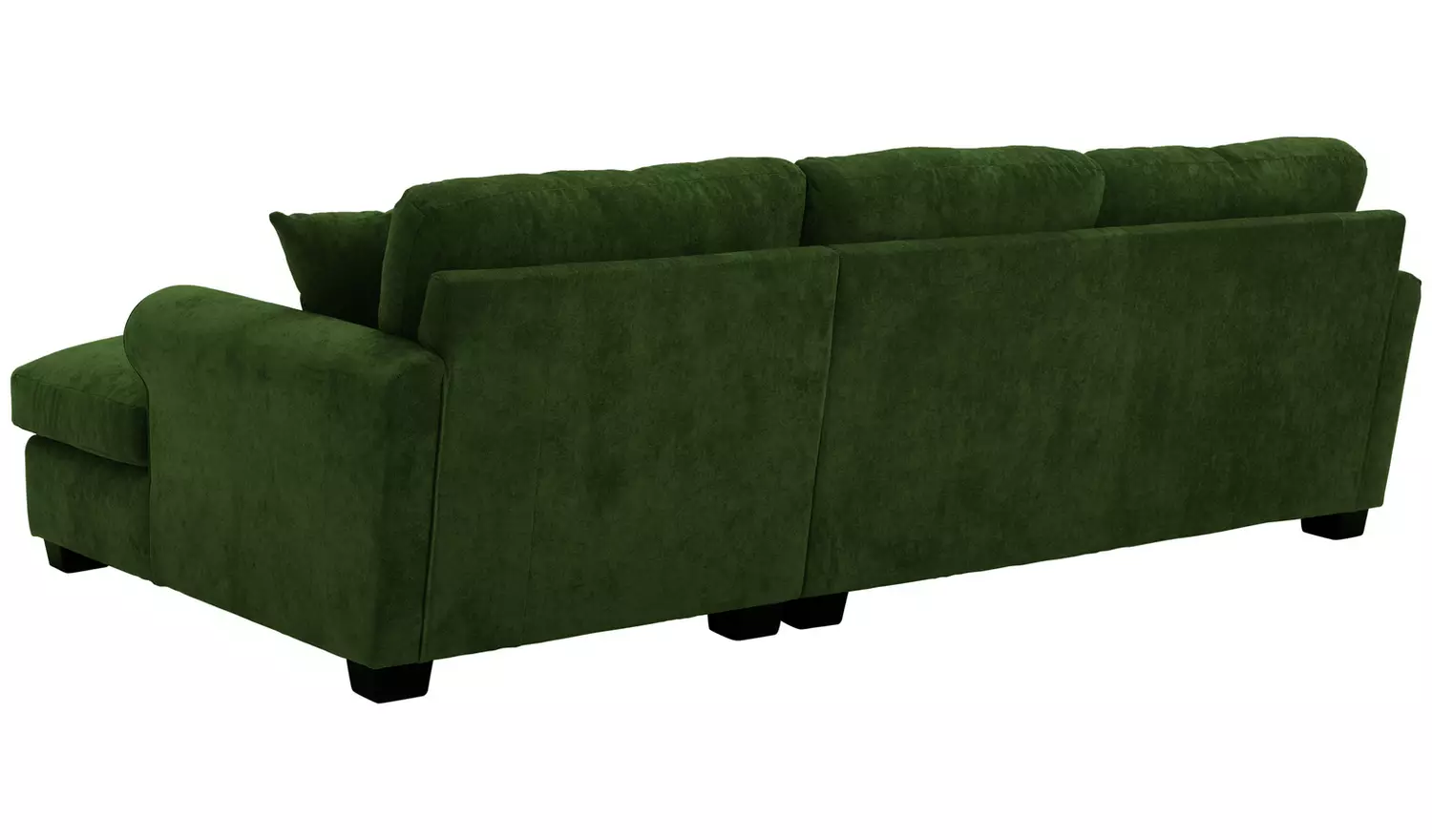 Argos Home Taylor Fabric Right Hand Chaise Corner Sofa-Green