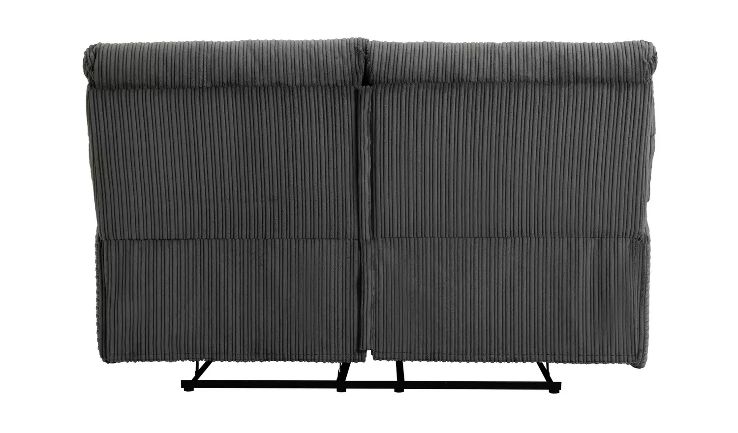 Argos Home Harry Fabric 2 Seater Recliner Sofa - Light Grey