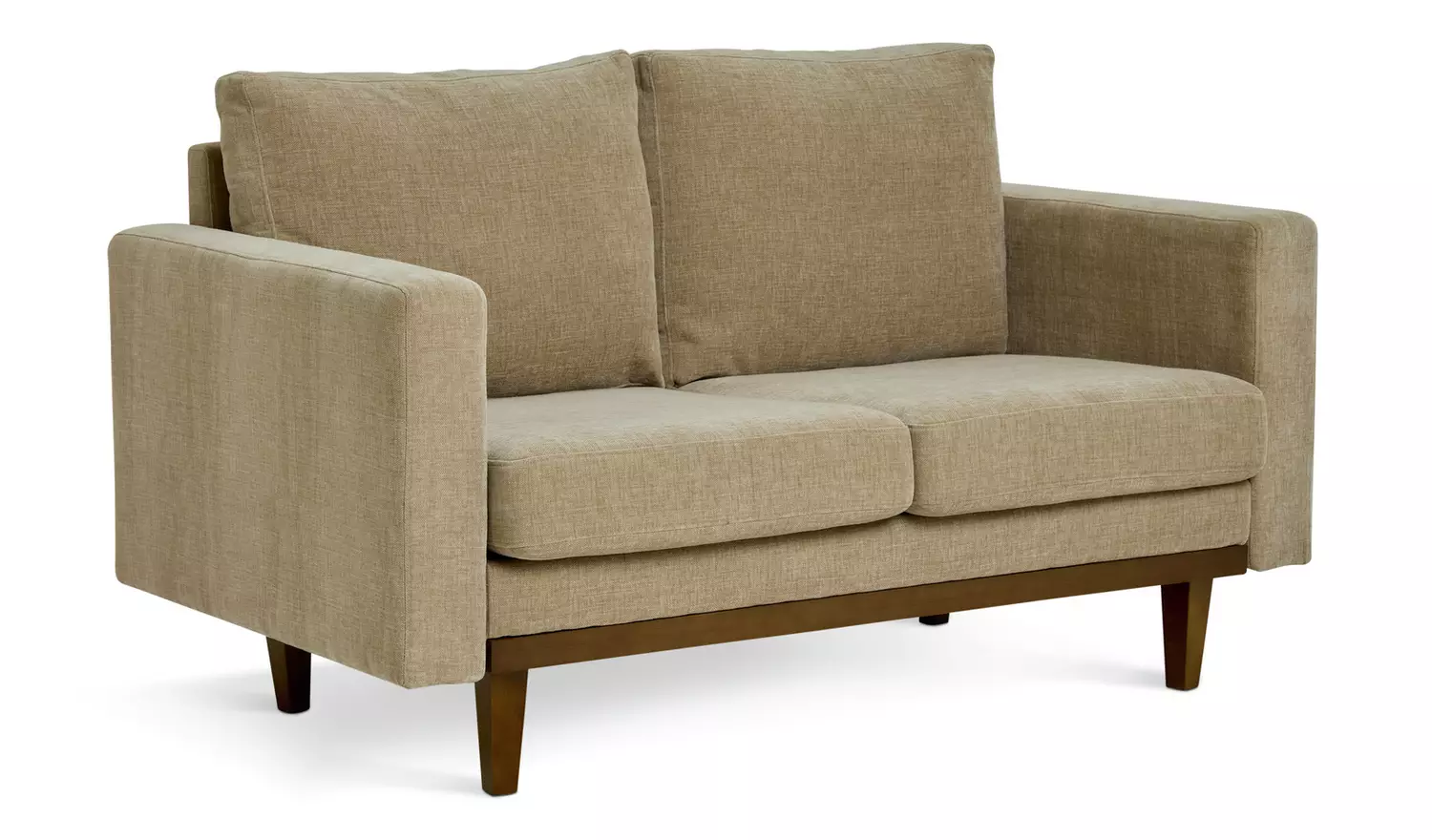 Habitat Della Fabric 2 Seater Sofa - Natural