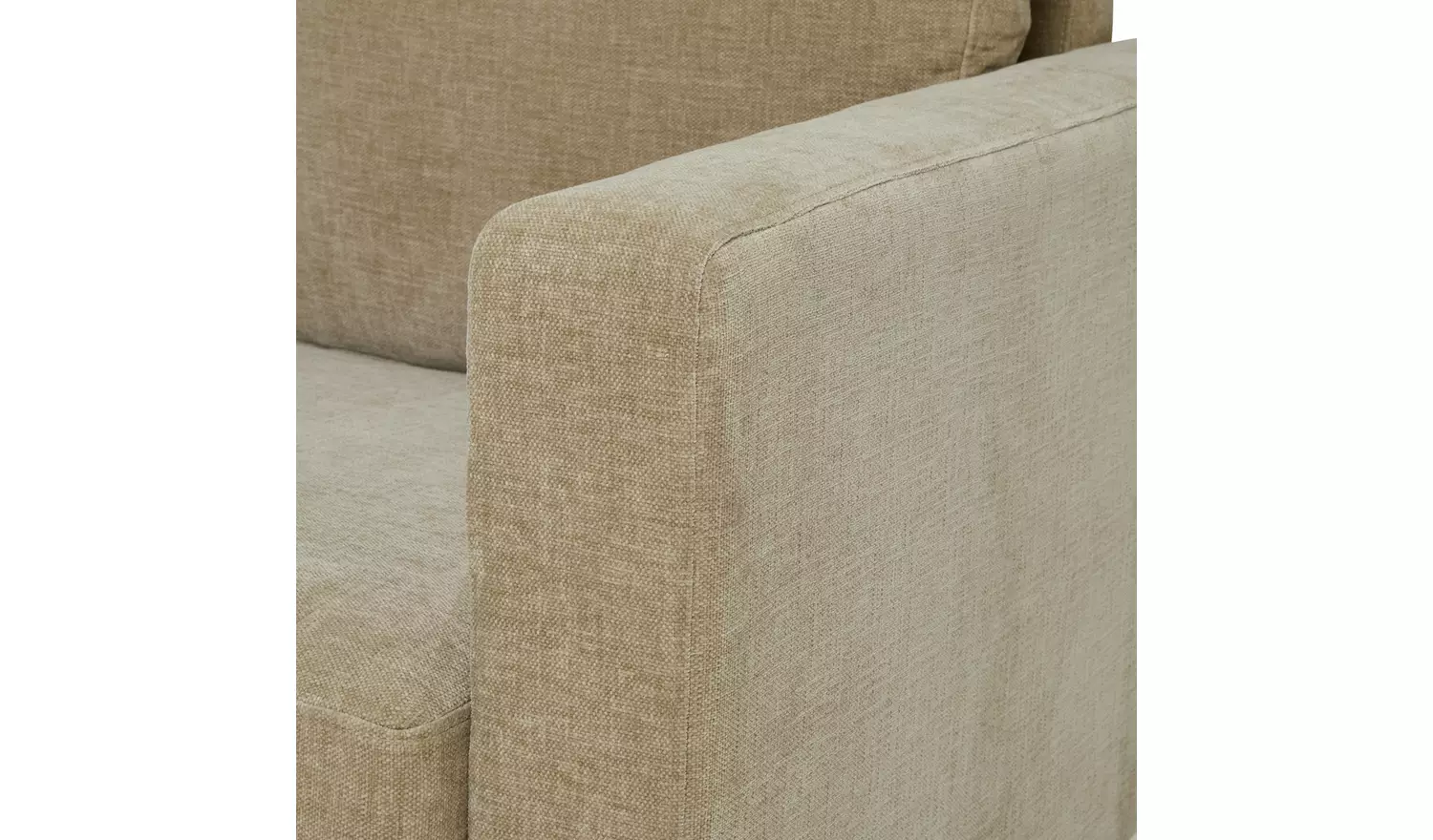 Habitat Della Fabric 2 Seater Sofa - Natural
