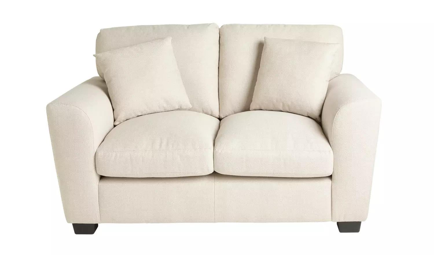 Argos Home Joelle 2 Seater Fabric Sofa - Stone