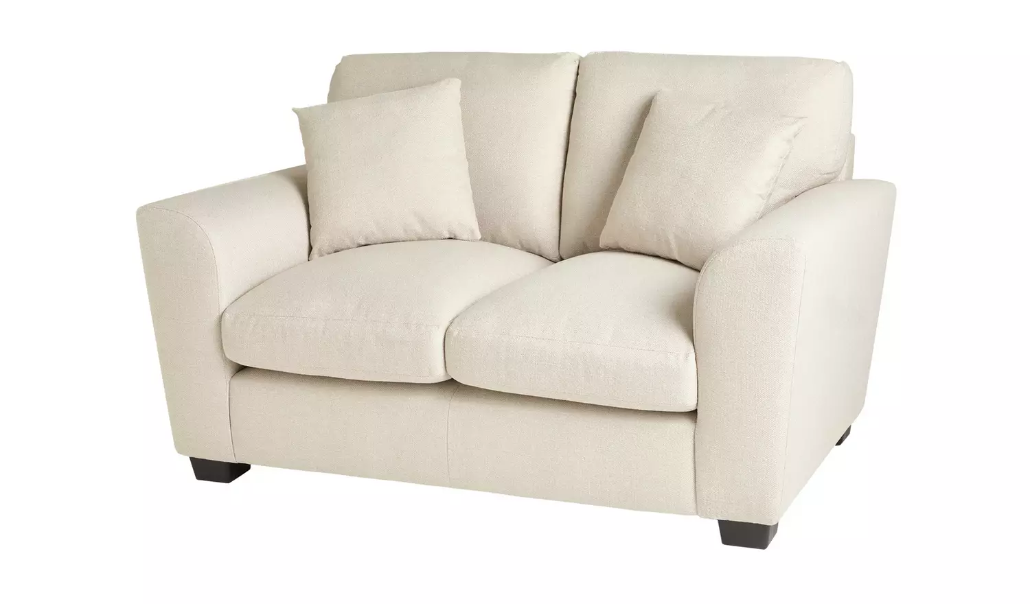 Argos Home Joelle 2 Seater Fabric Sofa - Stone