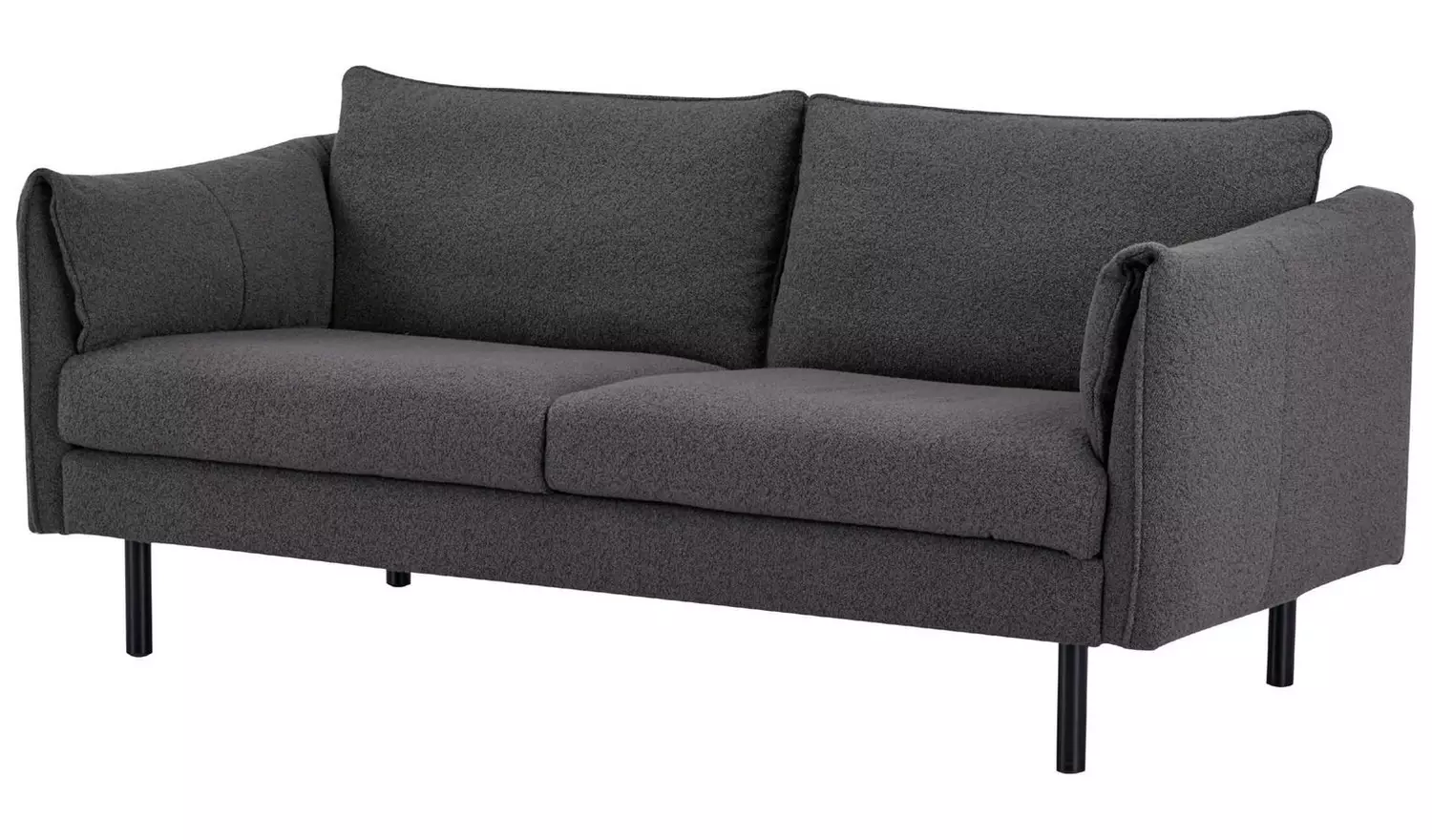 Habitat Betsy Boucle 3 Seater Sofa in a Box - Grey