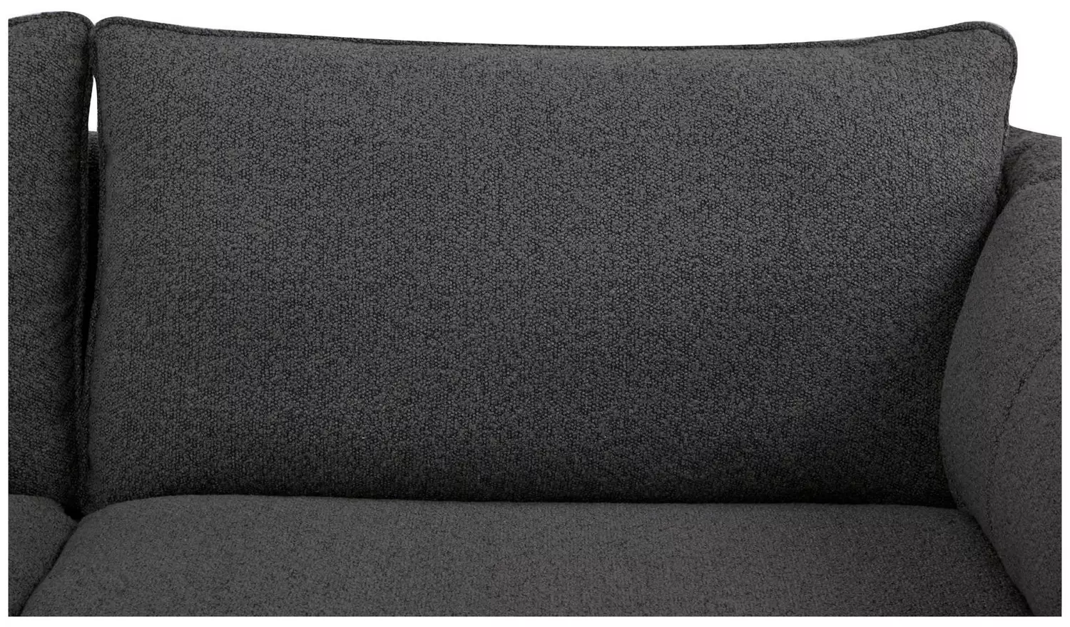 Habitat Betsy Boucle 3 Seater Sofa in a Box - Grey