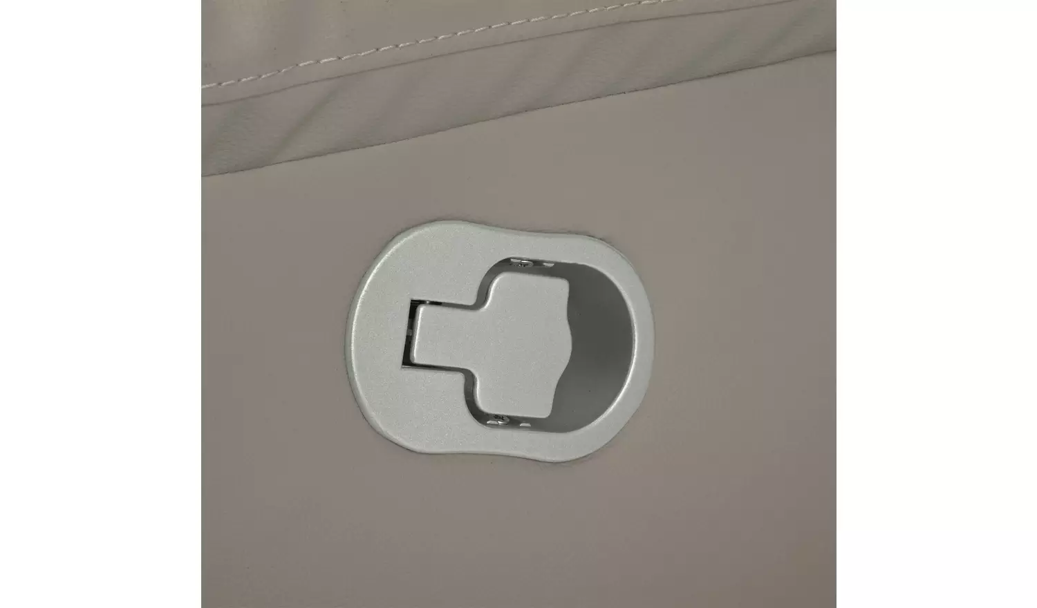 Argos Home Paolo Leather Manual Recliner Corner Sofa - Grey