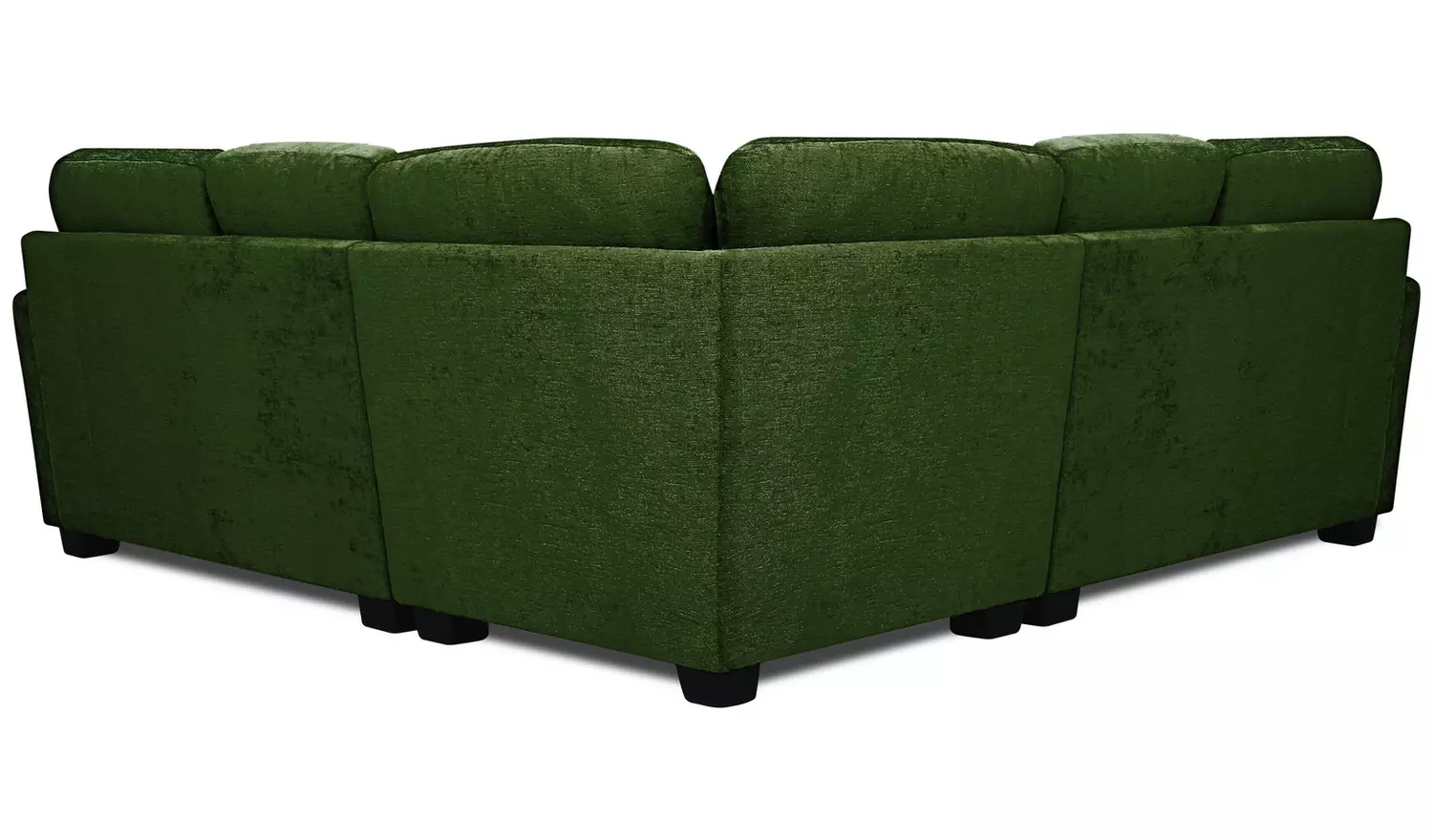 Argos Home Taylor Fabric Corner Sofa - Green