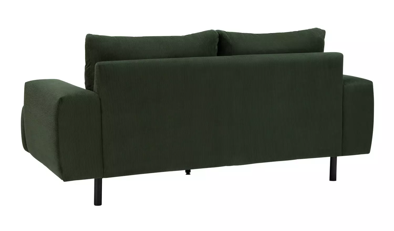 Habitat Julien Fabric 2 Seater Sofa - Dark Green