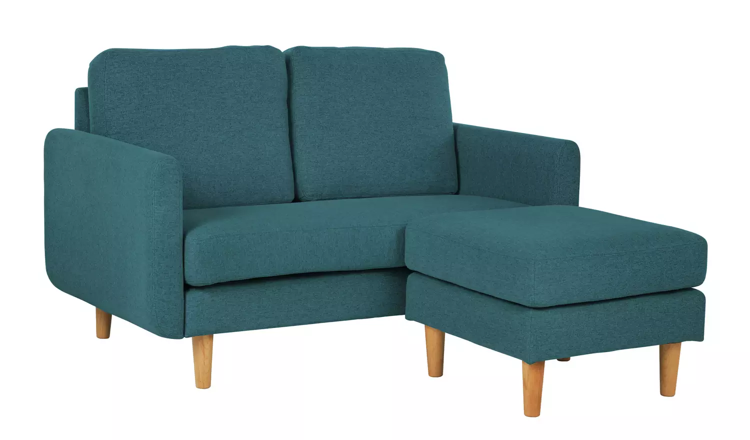 Habitat Remi Fabric 2 Seater - Teal