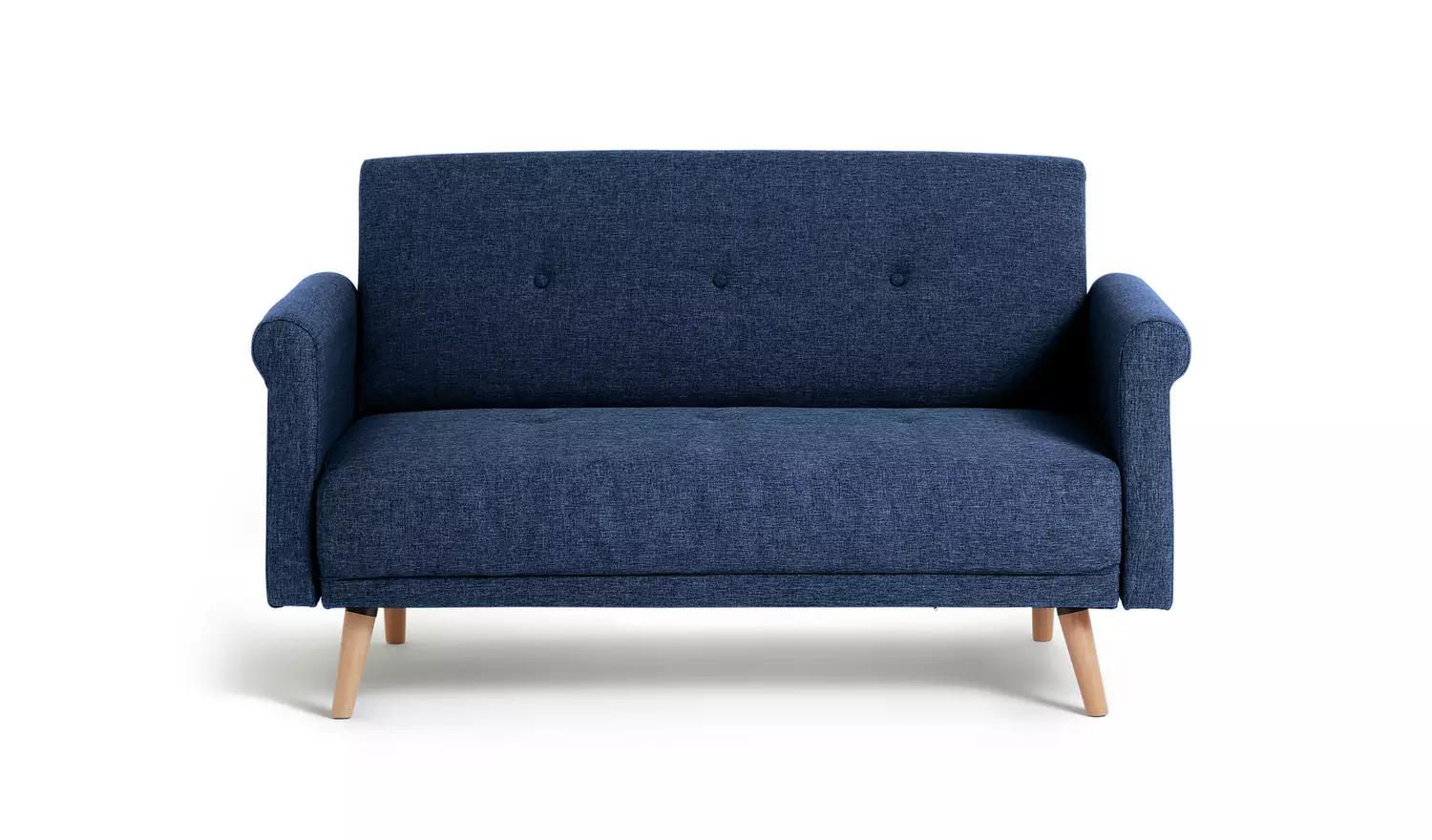 Argos Home Evie Fabric 2 Seater Sofa - Navy Blue