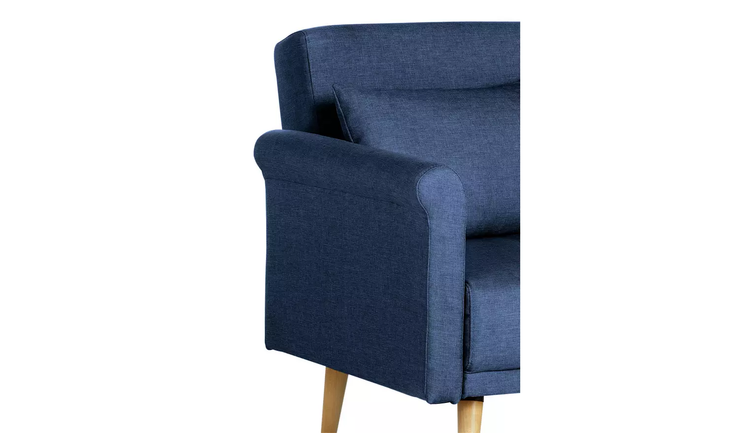 Argos Home Evie Fabric 2 Seater Sofa - Navy Blue