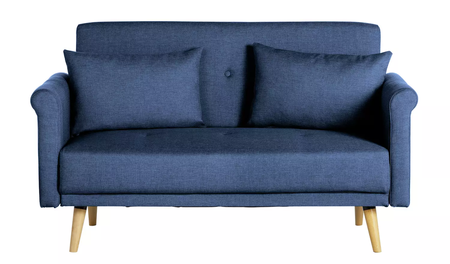 Argos Home Evie Fabric 2 Seater Sofa - Navy Blue