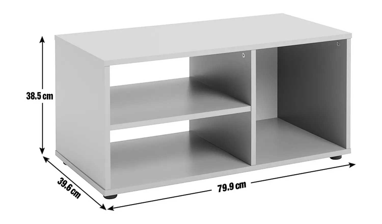 Argos Home Malibu TV Unit - Black