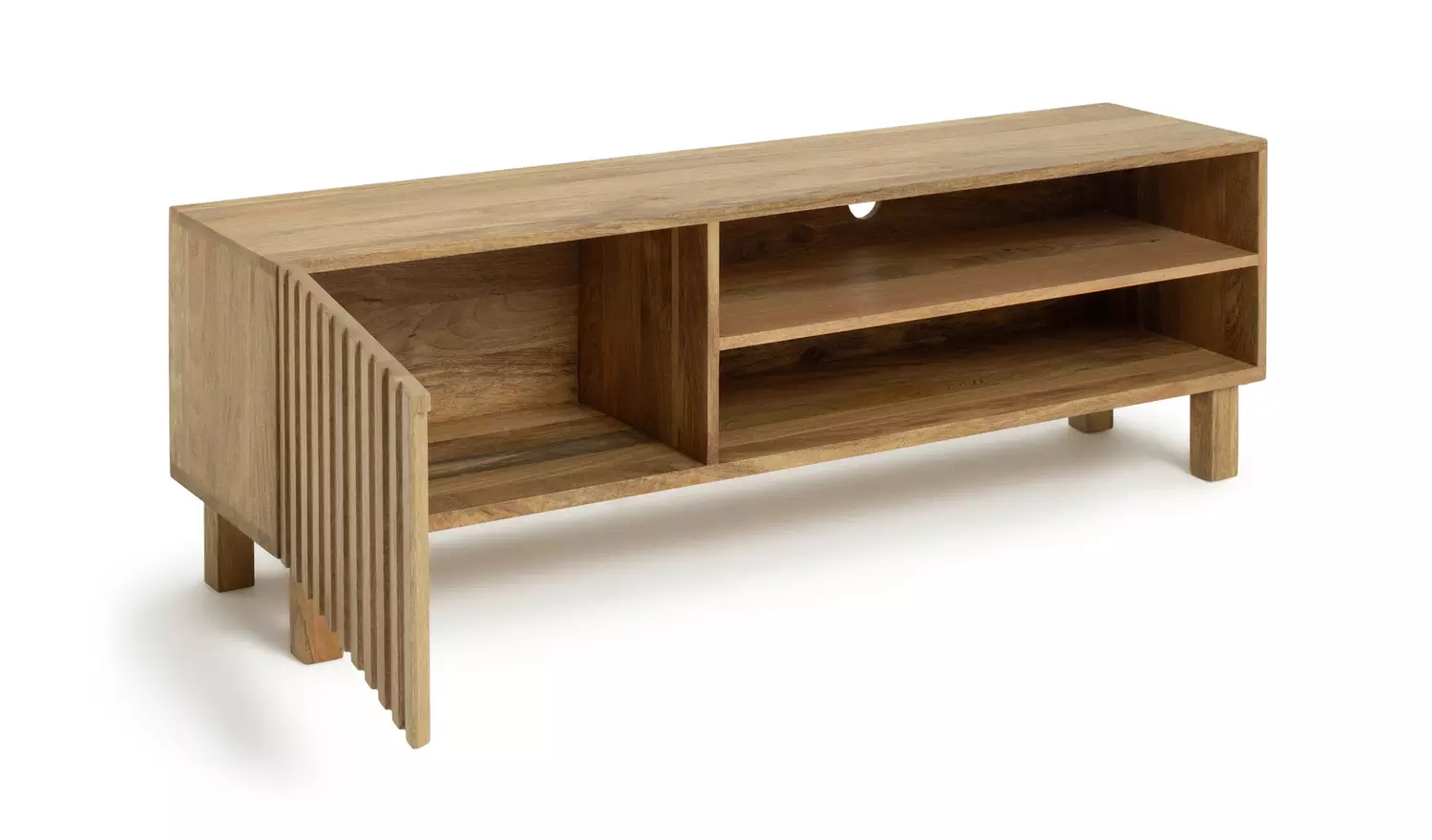 Habitat Jericho 1 Door TV Unit - Natural