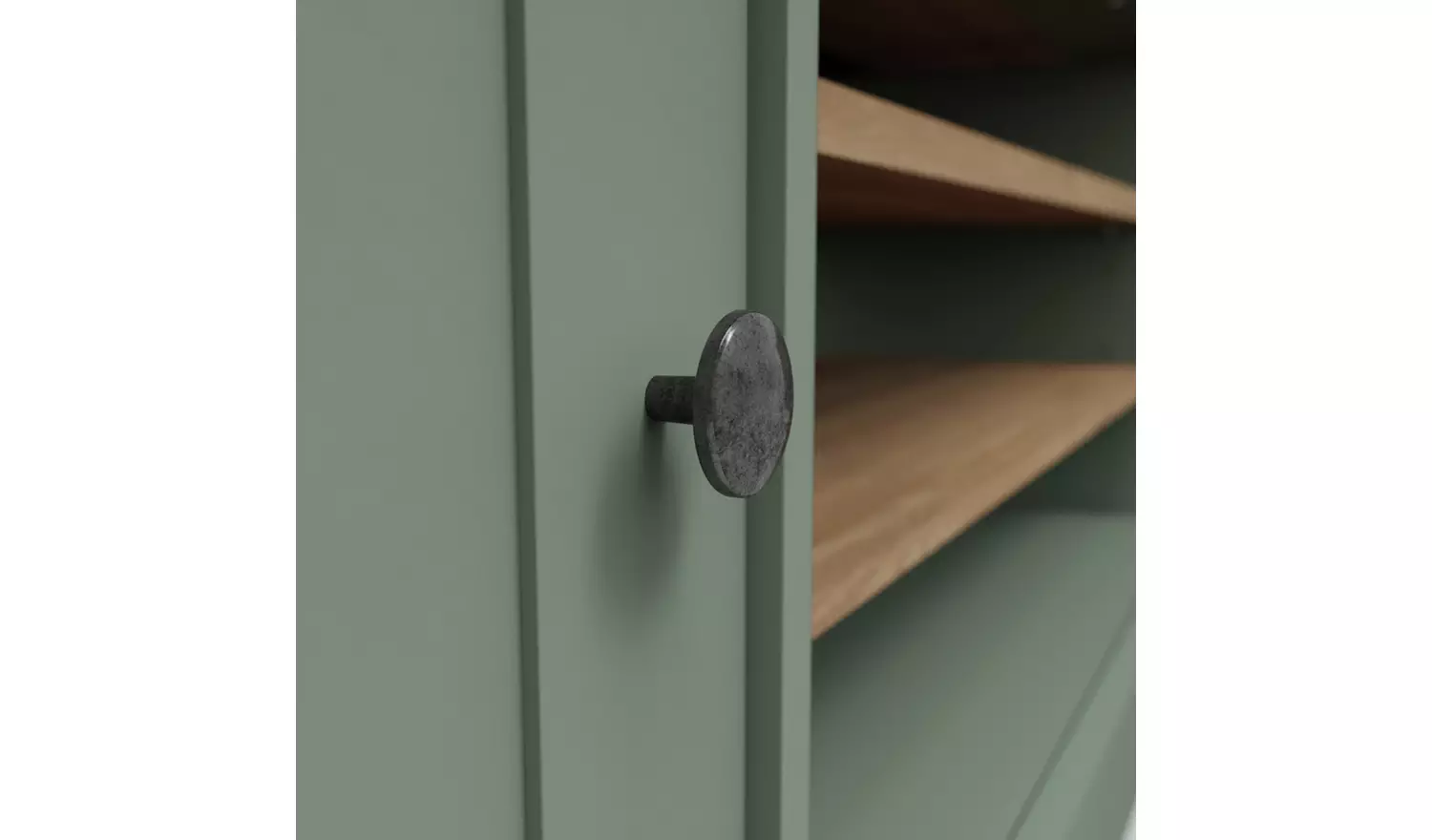 Argos Home Winchester 2 Door TV Unit - Reed Green