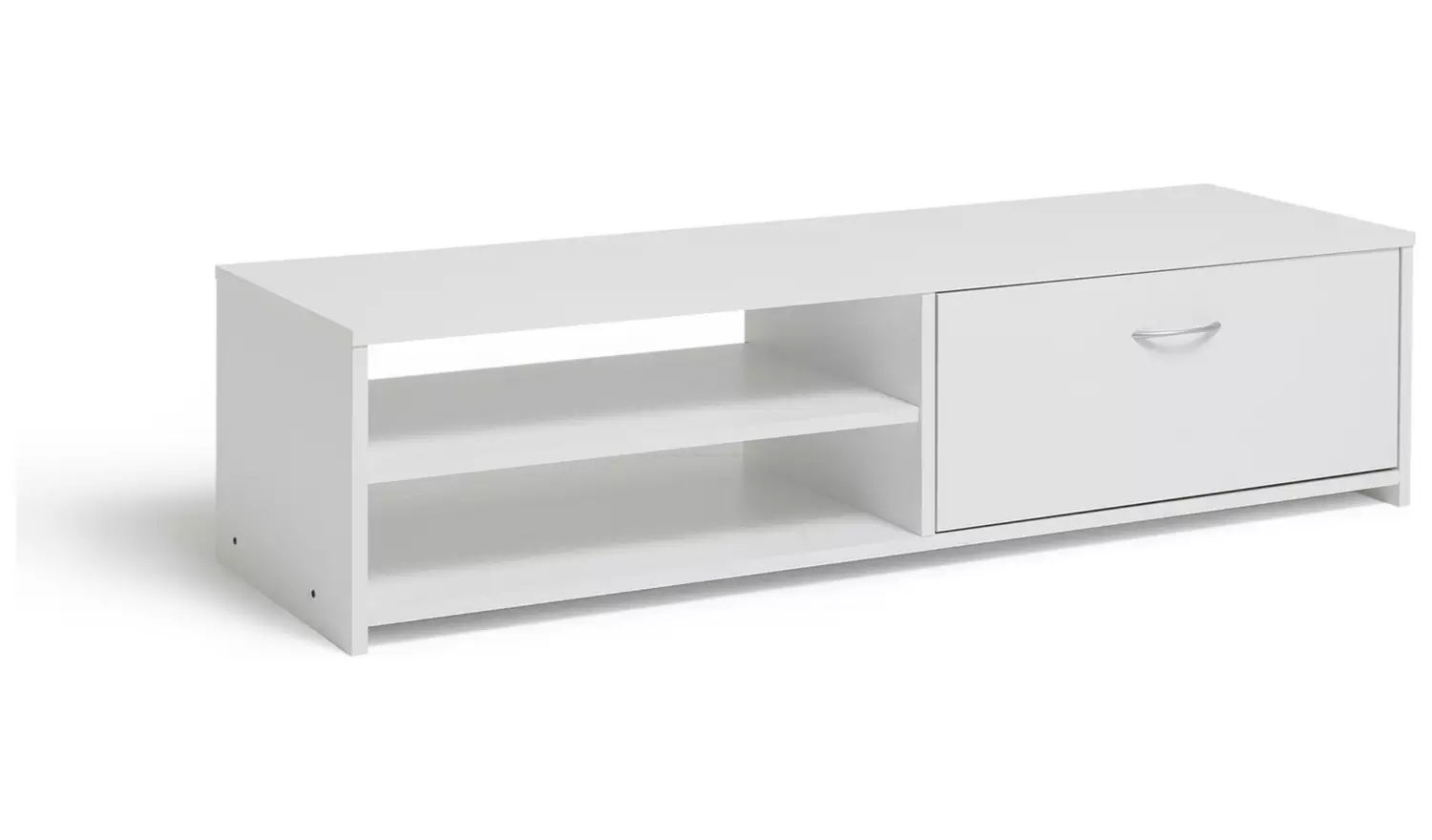 Argos Home Squares 1 Drawer TV Unit - White