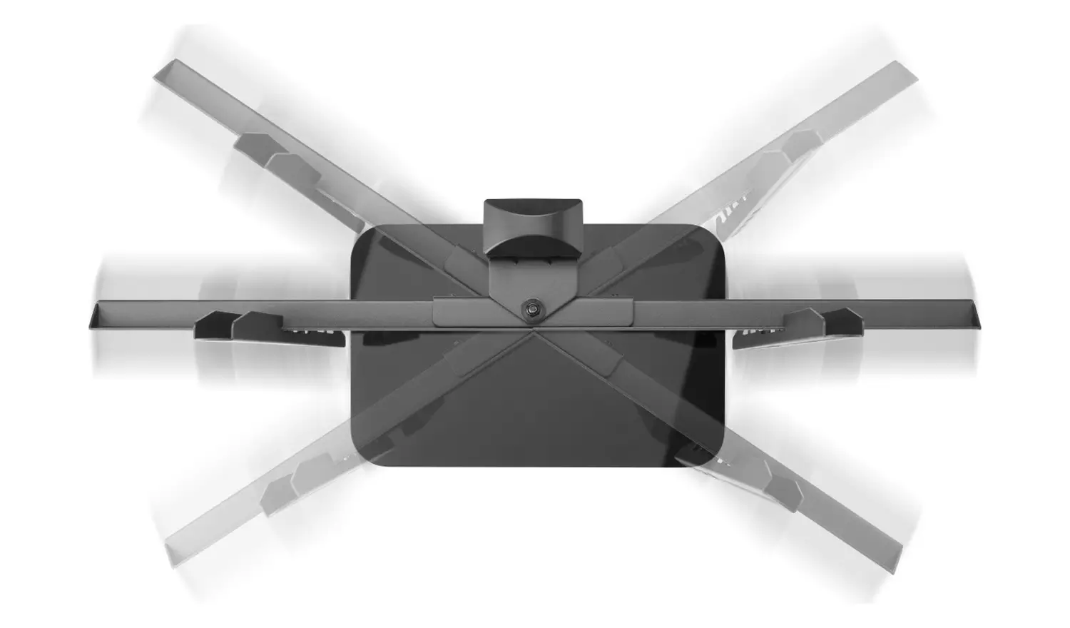 One For All WM2670 Table Top UP To 70 Inch TV Stand - Black