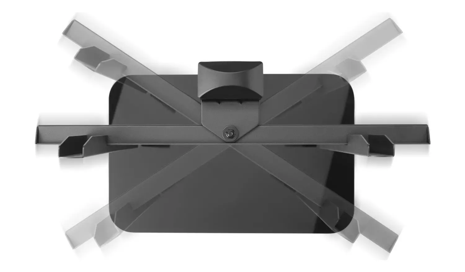 One For All WM2470 Table Top Up To 55 Inch TV Stand - Black