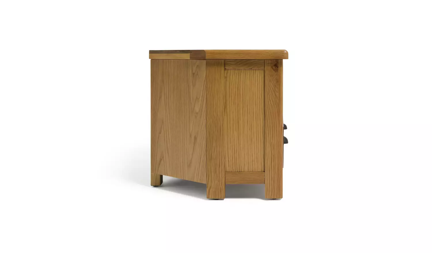 Argos Home Kent 2 Drawer Corner Oak TV Unit - Natural