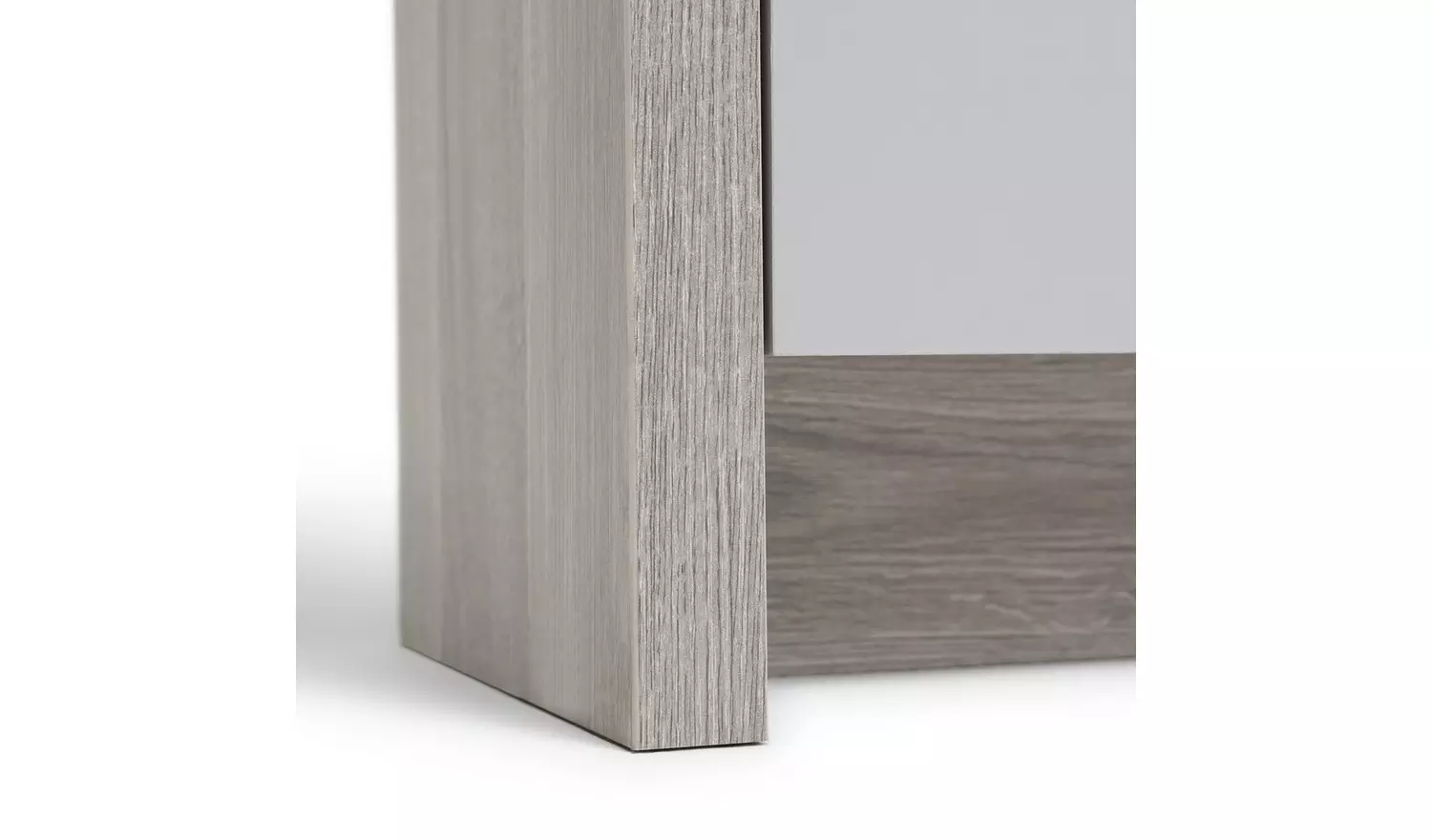 Argos Home Venice 2 Drawer Large Corner TV Unit - Grey