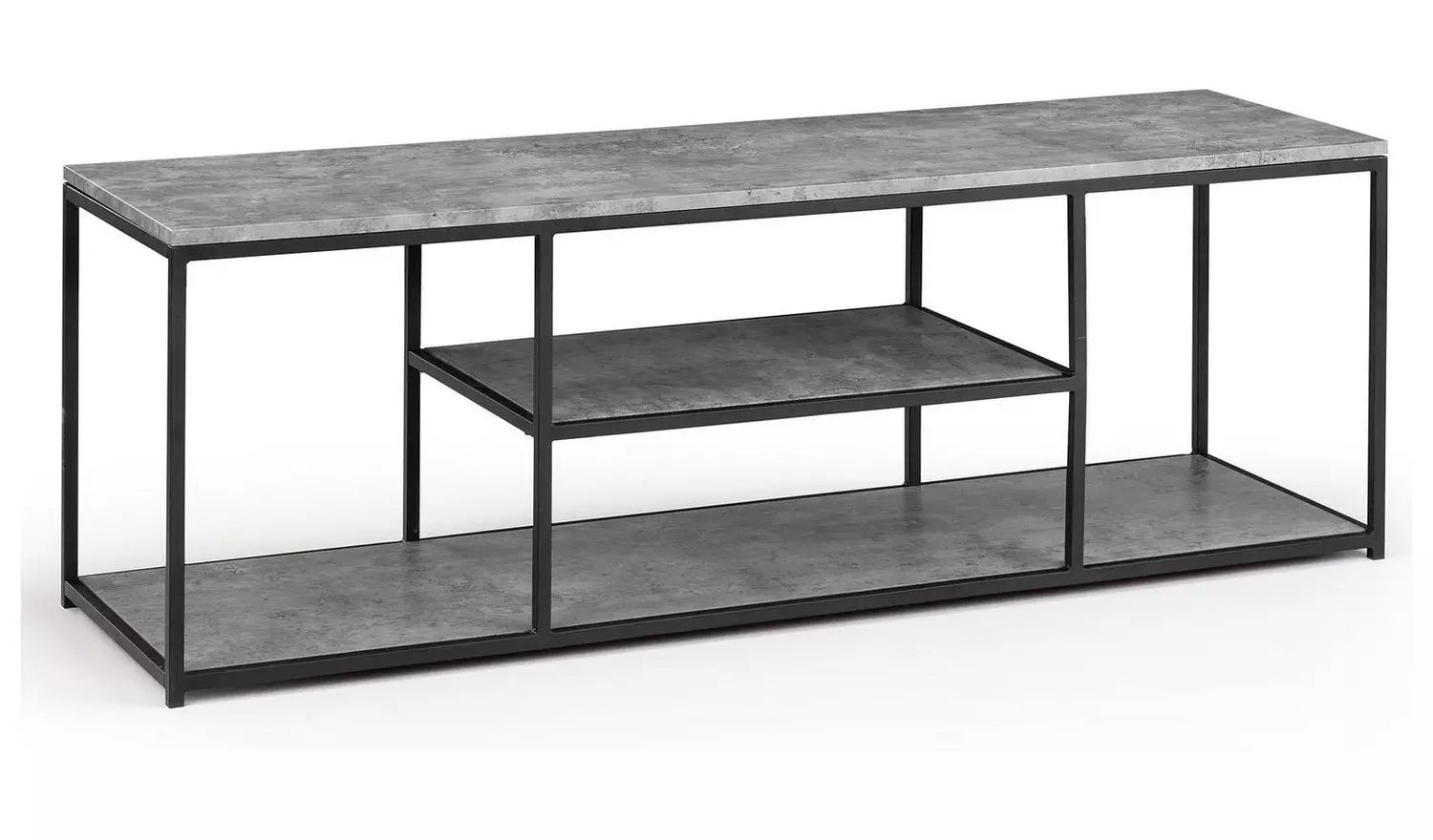 Julian Bowen Staten TV Unit - Black & Grey