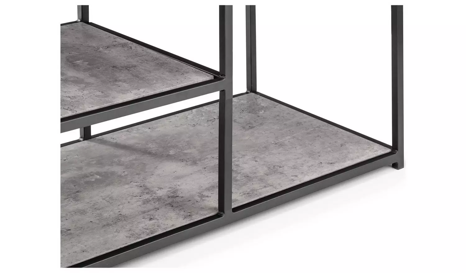 Julian Bowen Staten TV Unit - Black & Grey