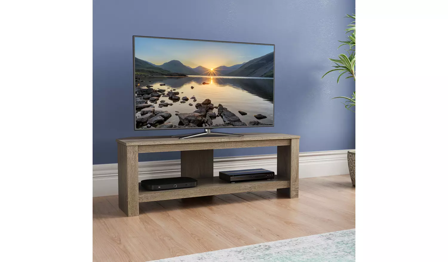 AVF Up to 55 Inch TV Stand - Light Wood