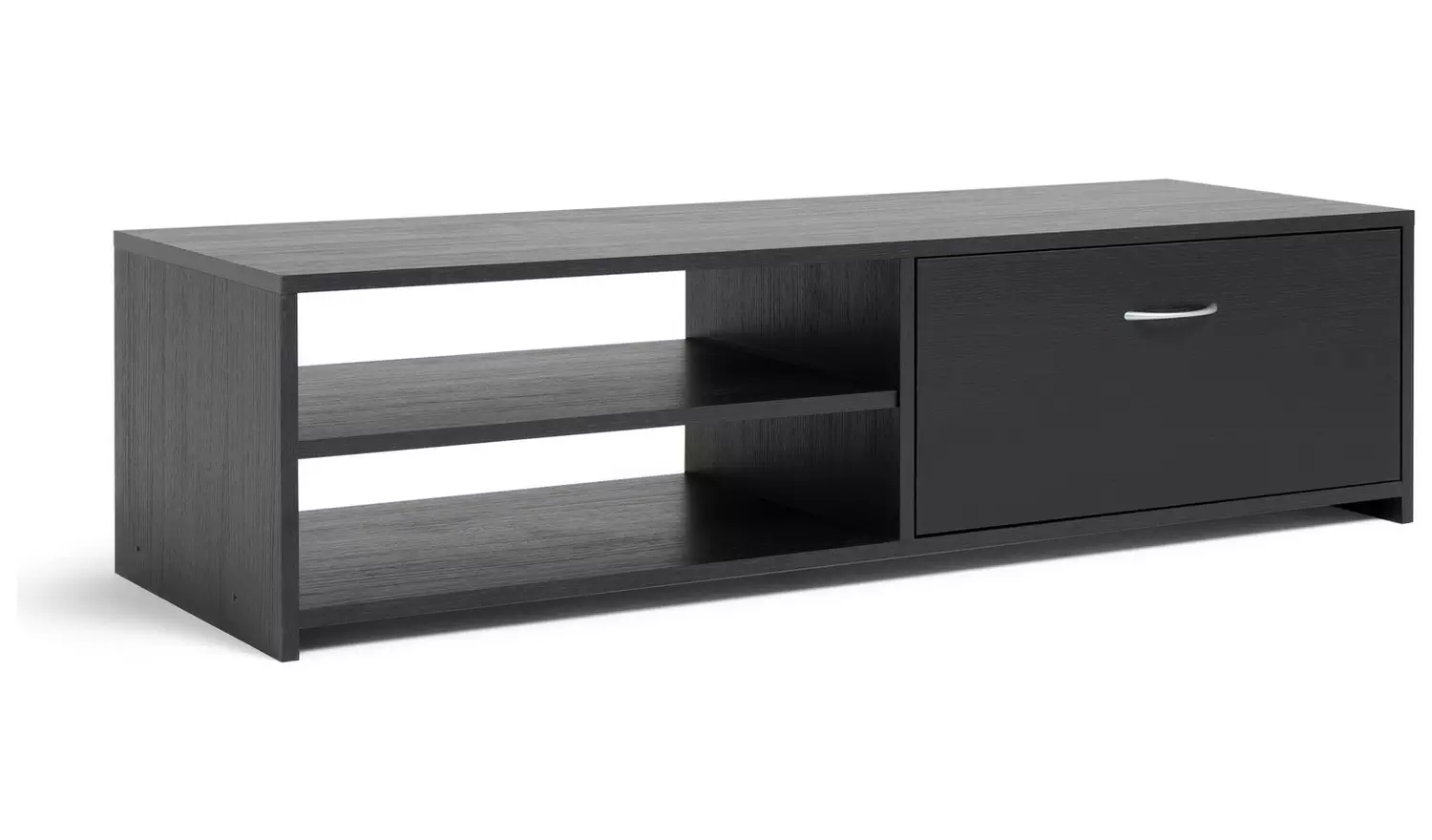 Argos Home Squares 1 Drawer TV Unit - Black