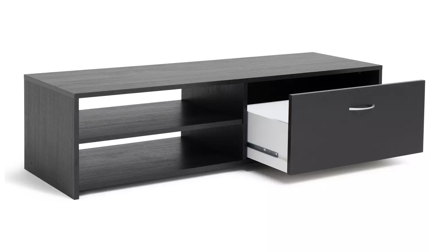 Argos Home Squares 1 Drawer TV Unit - Black