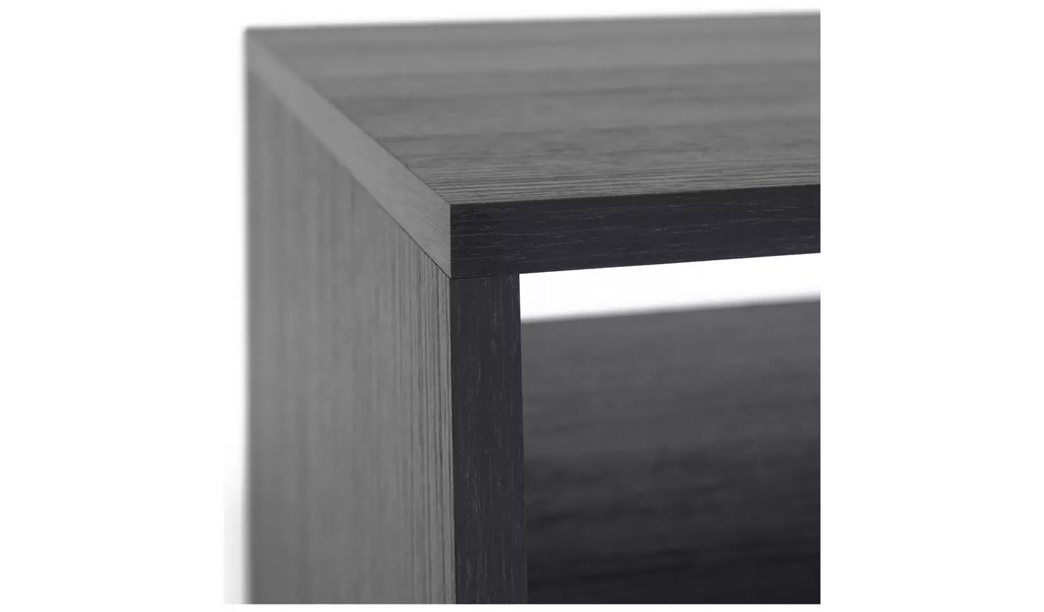 Argos Home Squares 1 Drawer TV Unit - Black