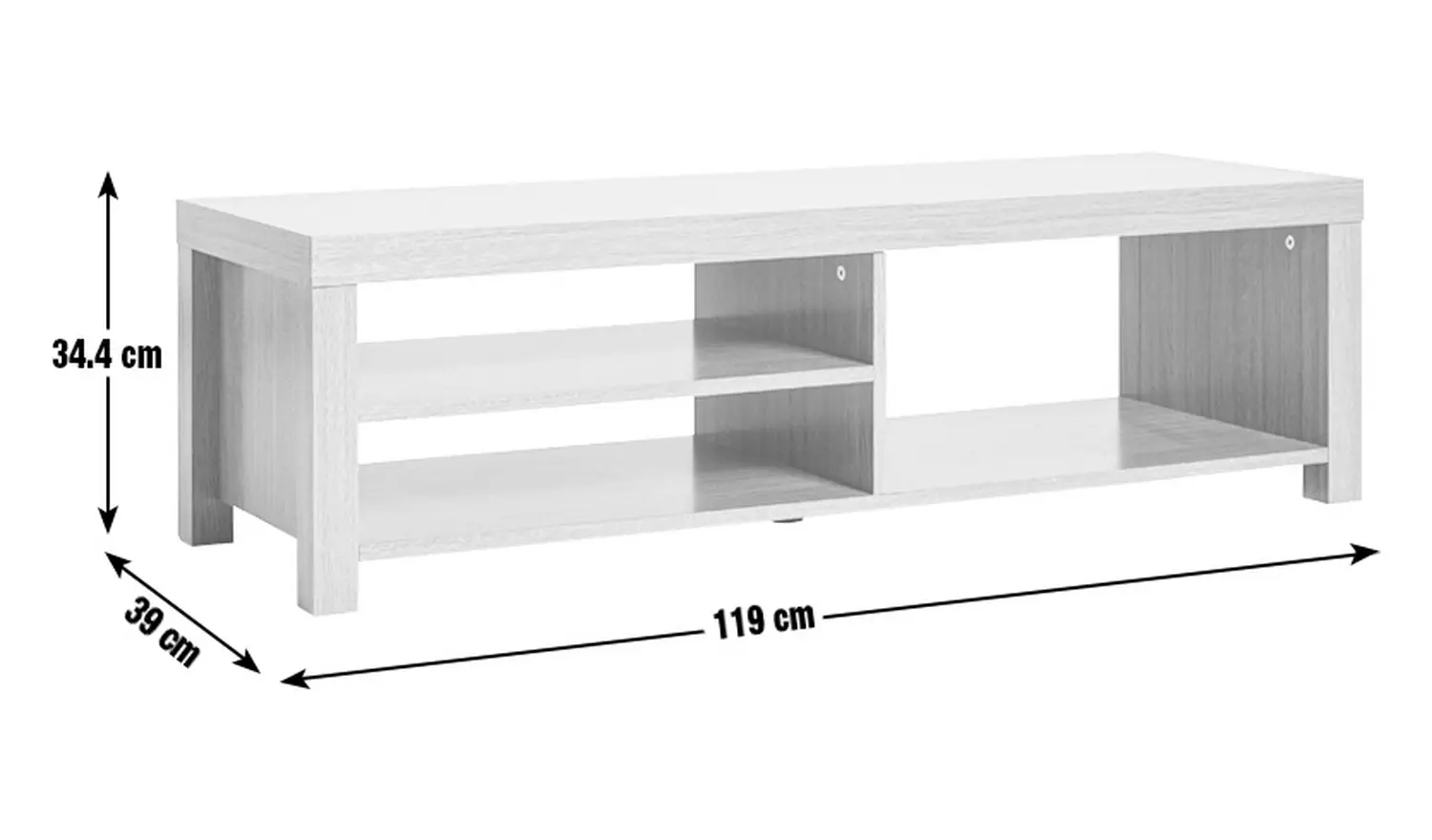 Habitat Charlie TV Unit - Natural