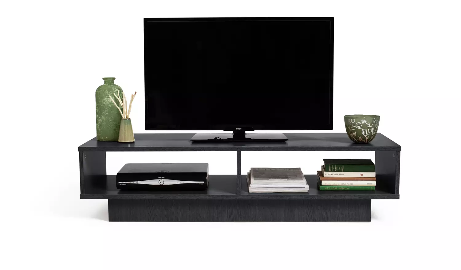 Argos Home Cubes Large TV Unit - Black