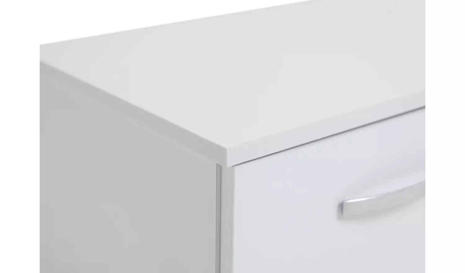 Argos Home Hayward 2 Door TV Unit - White Gloss