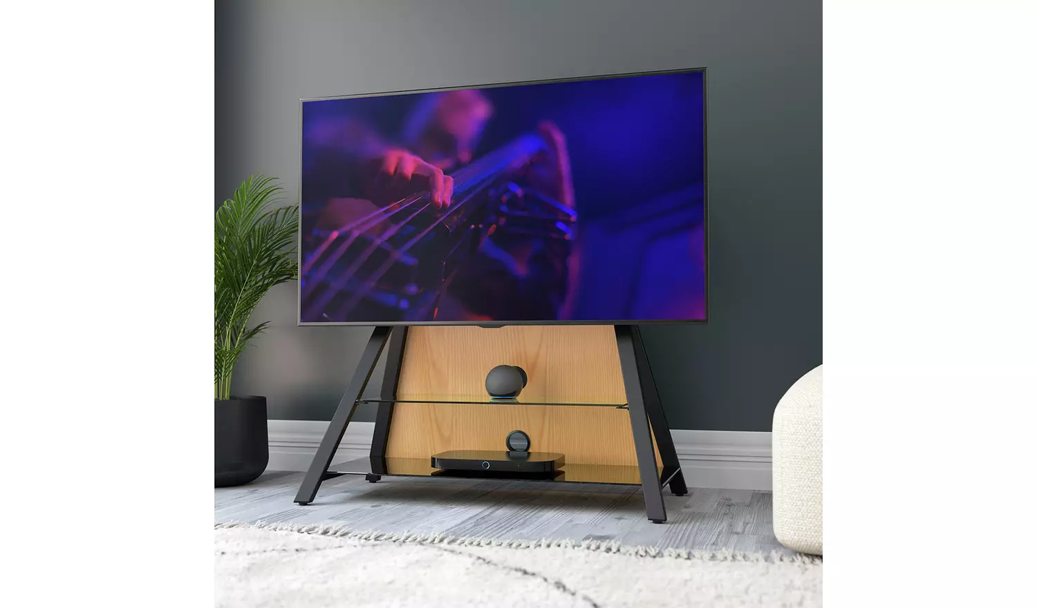 AVF Options 37-65 Inch Easel TV Stand with Mount