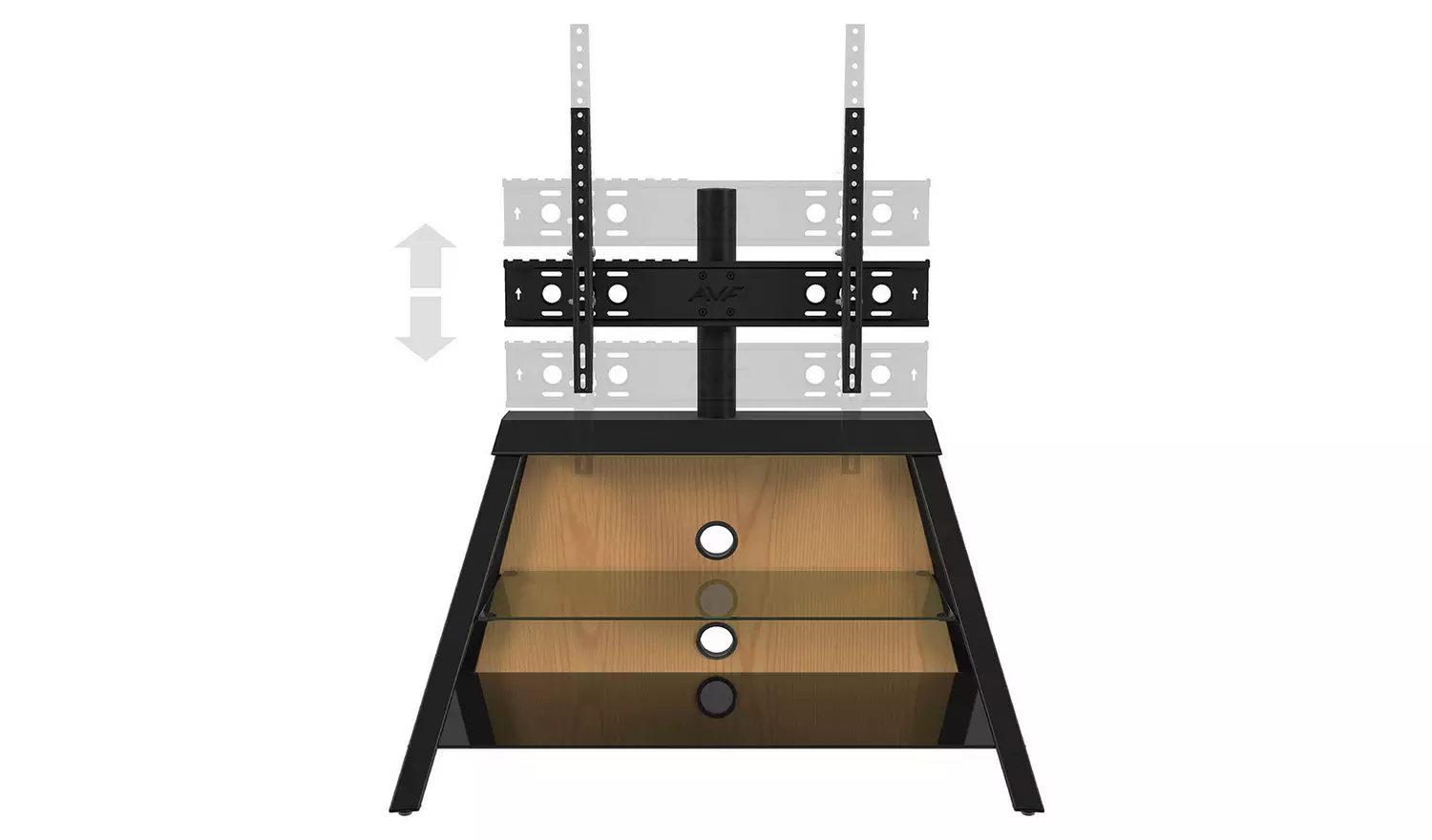AVF Options 37-65 Inch Easel TV Stand with Mount