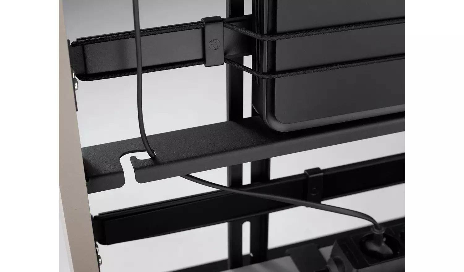 One For All WM7482 Falcon Up to 70 In TV Stand - Silver Grey