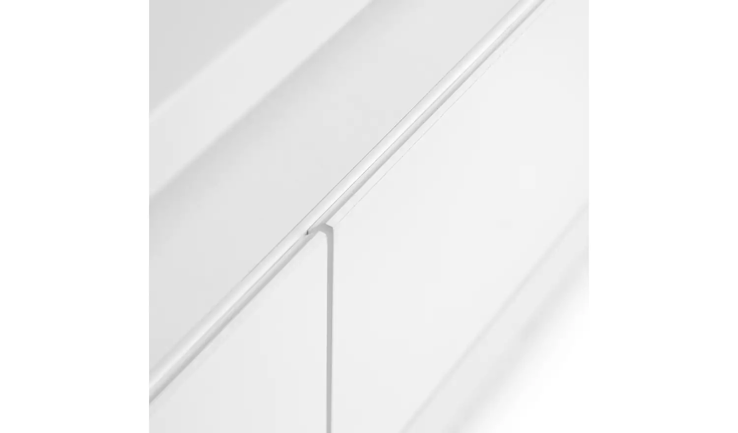 Argos Home Sleigh TV Unit - White Gloss