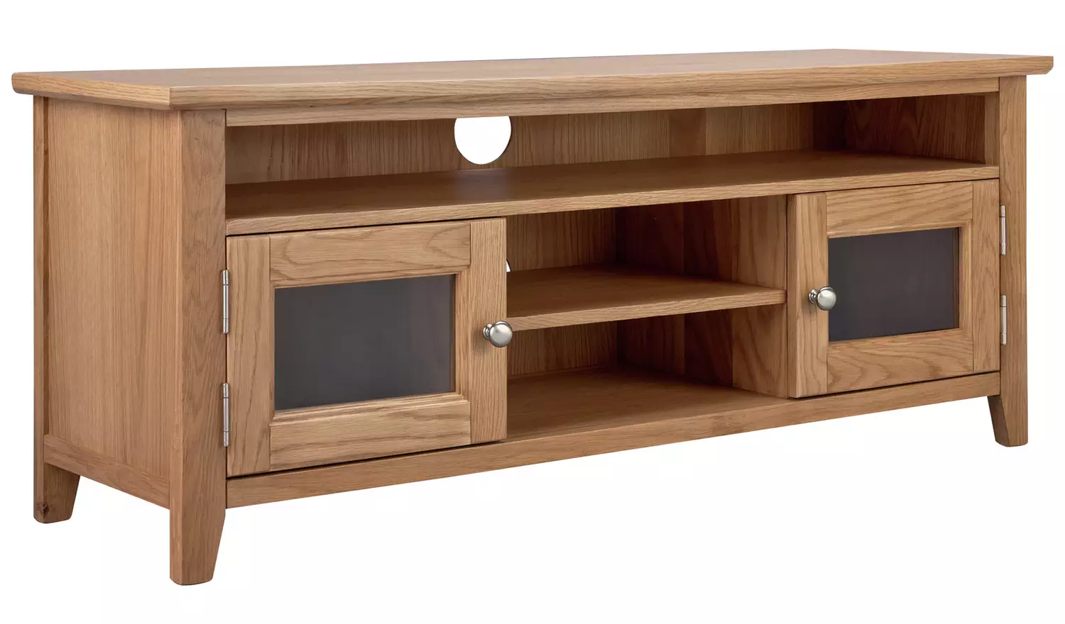 Argos Home Islington 2 Door Oak TV Unit - Natural