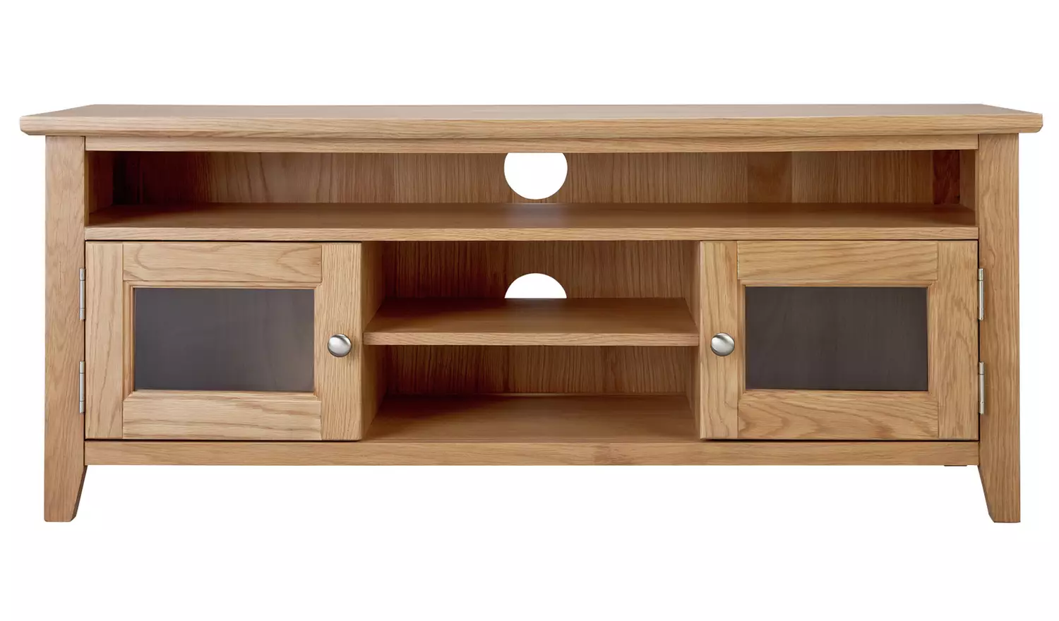 Argos Home Islington 2 Door Oak TV Unit - Natural