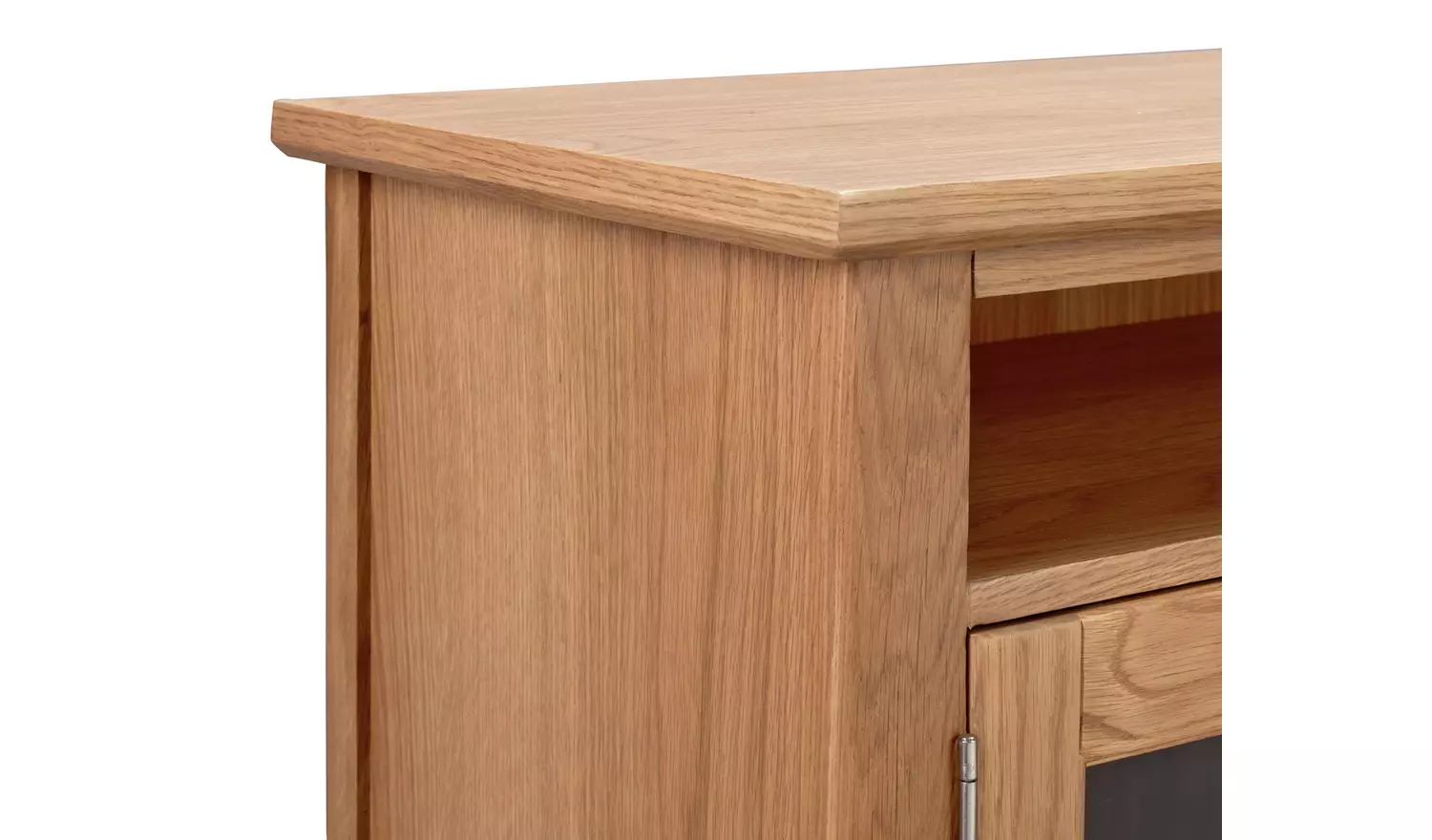 Argos Home Islington 2 Door Oak TV Unit - Natural