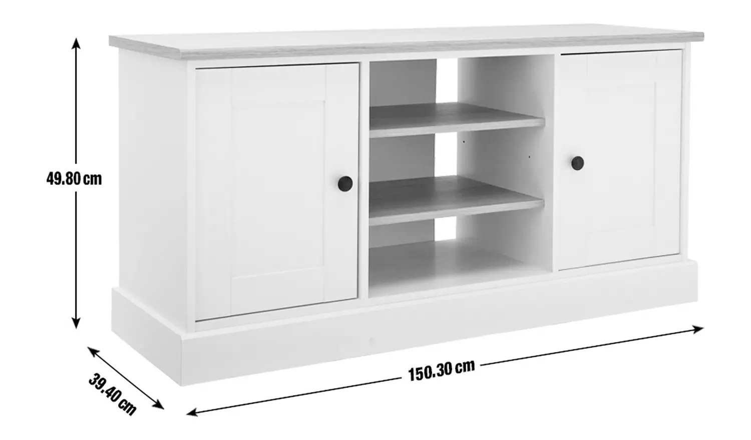 Argos Home Winchester TV Unit - Grey