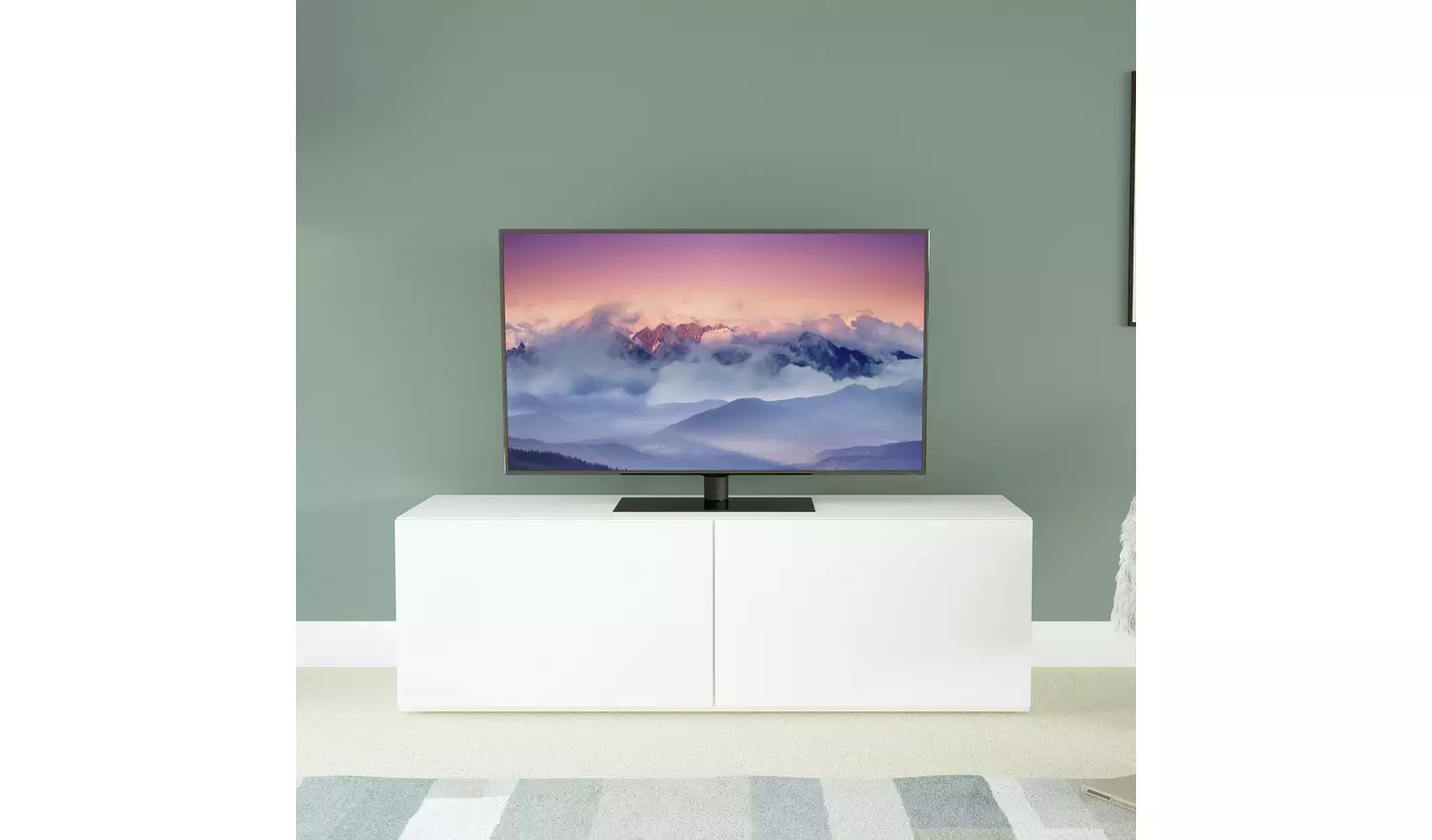 AVF Up To 60 Inch Tabletop Tilt & Turn TV Stand - Black