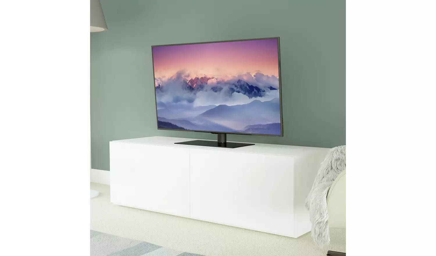 AVF Up To 60 Inch Tabletop Tilt & Turn TV Stand - Black