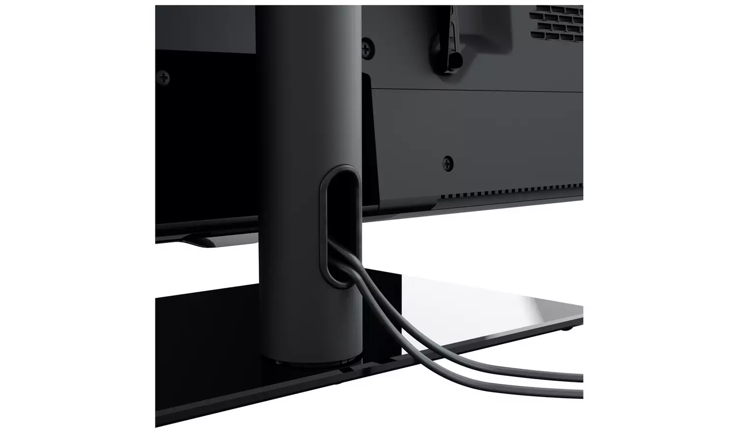 AVF Up To 77 Inch Tabletop Swivel TV Stand – Black