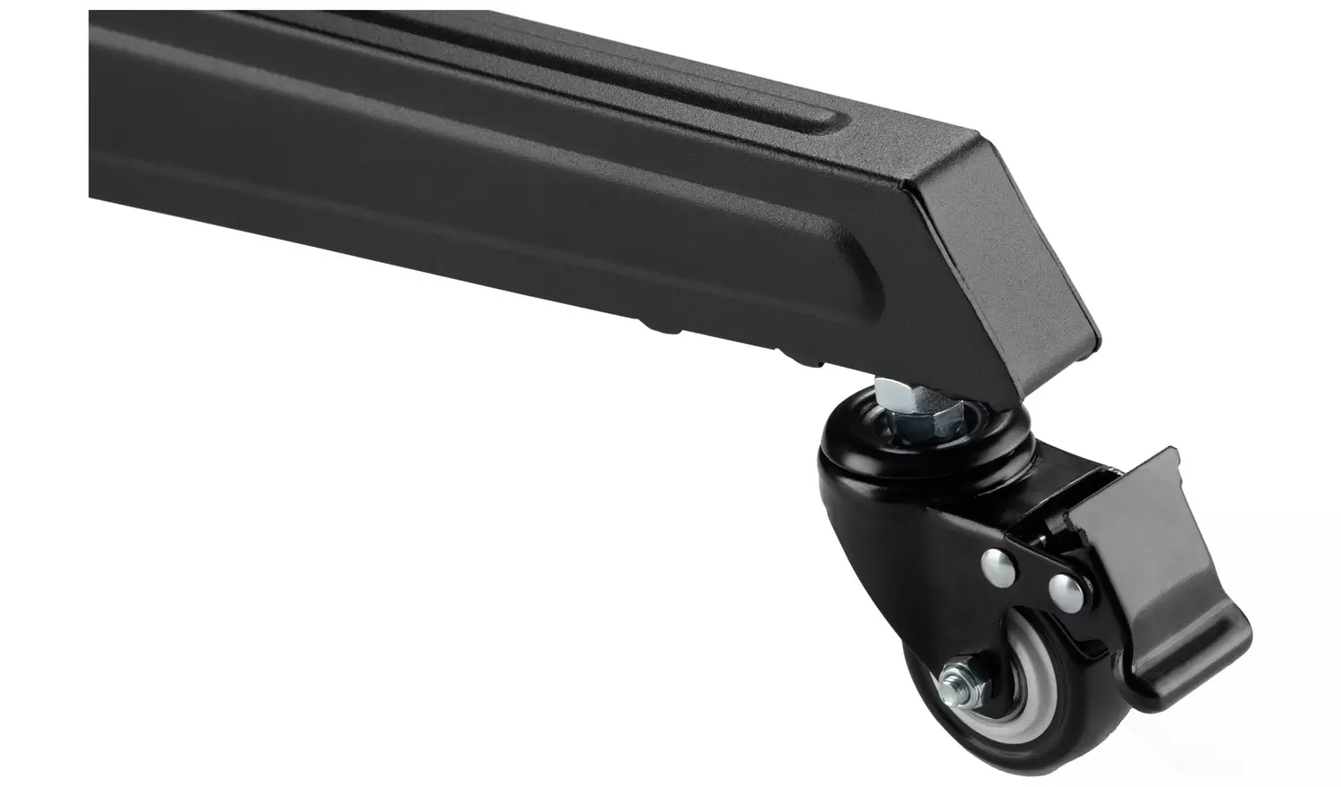 ProperAV Mobile TV Stand on Wheels Up to 70 Inch - Black