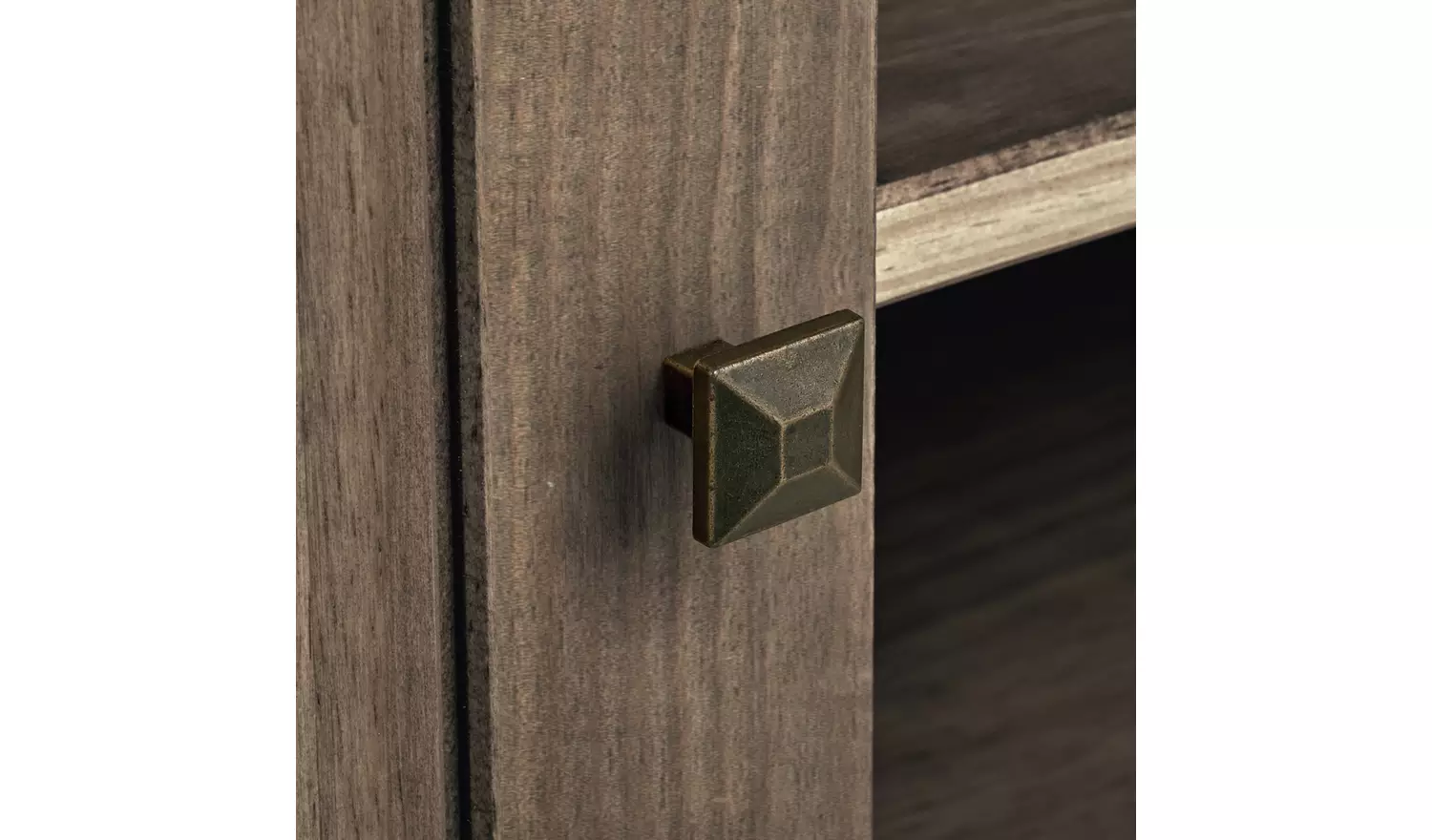 Argos Home Amersham Corner TV Unit - Dark Pine