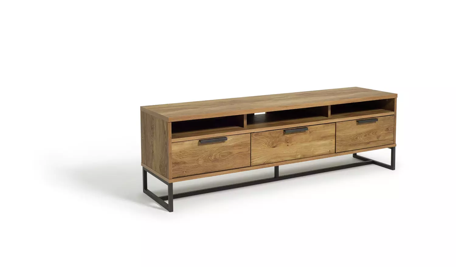 Habitat Nomad 3 Drawer TV Unit - Natural